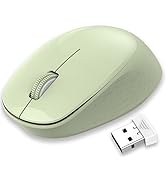 LeadsaiL Wireless Mouse for Laptop 2.4G Silent Cordless USB Mouse Slim Wireless Optical Computer ...