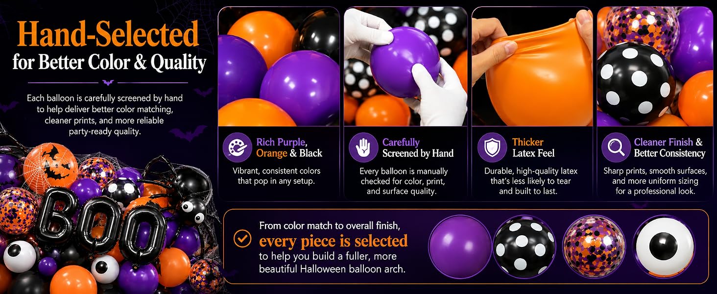 Halloween Balloon Arch