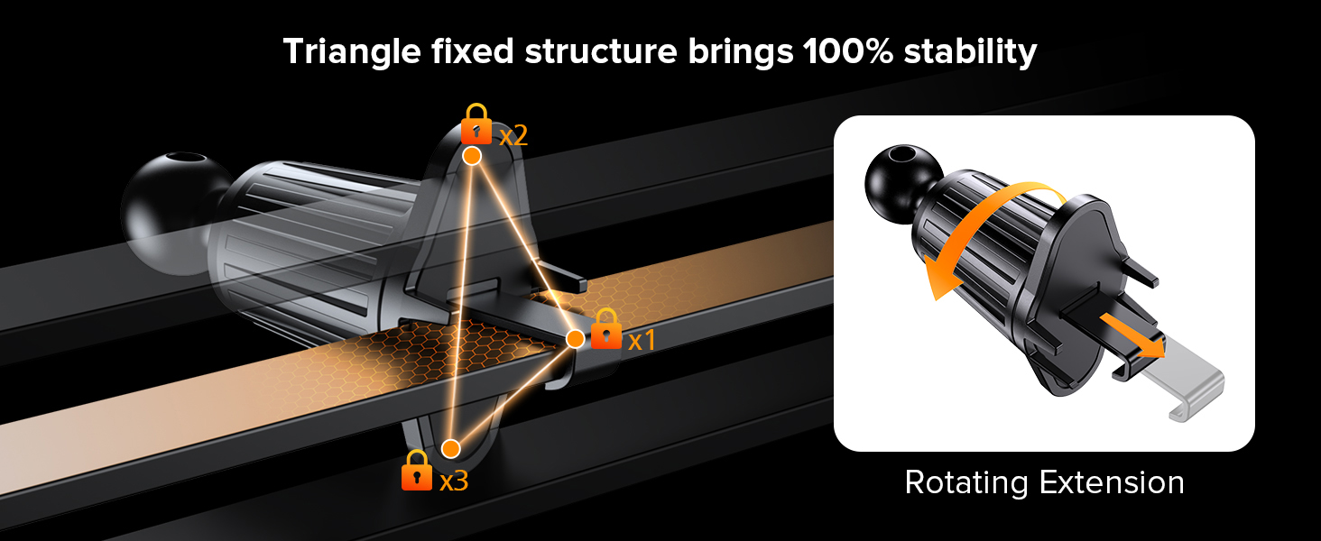 air vent phone holder for car