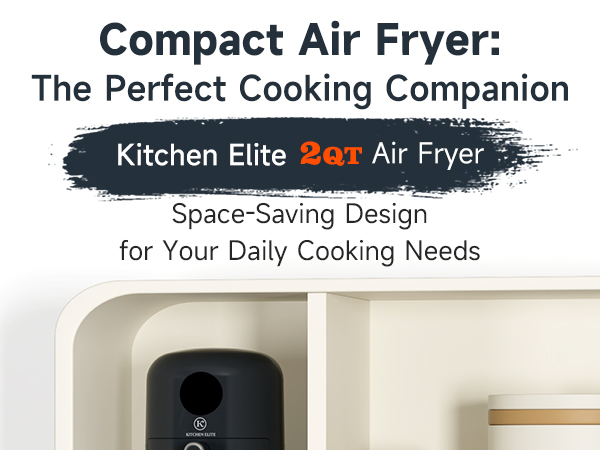 Compact air fryer
