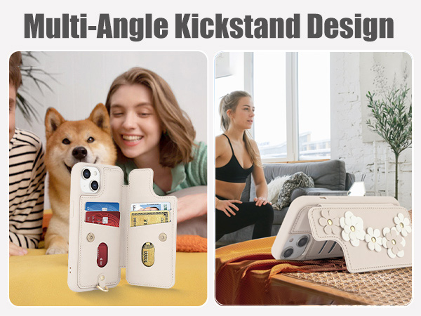 iphone 13 wallet case with card holder iphone 14 wallet case for women