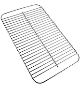 EasiBBQ 80631 Stainless Steel Grill Grate for Weber Go-Anywhere Charcoal and Gas Grill, Replaces ...