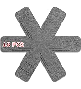 18 PCS pan Protectors for Stacking,Set of 3 Different Size 11/14/15 inches, Pot and pan Protector...
