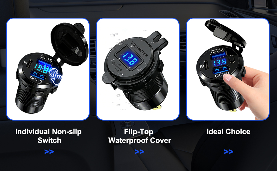 Flip-Top Waterproof Cover