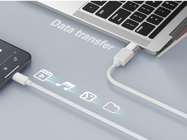 USB C to USB Adapter USB C Male to USB 3.0 Female OTG Adapter 