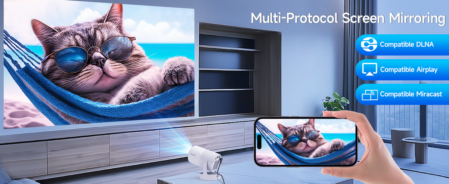 Multi-Protocol Screen Mirroring