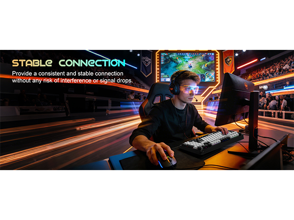 Wired Gaming Keyboard and Mouse