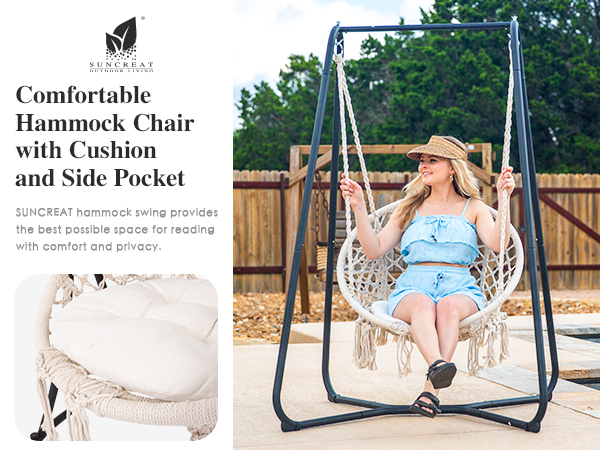 hammock chair and stand