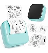 Phomemo Print Pod Mini Sticker Printer - Sticker Maker Machine M02X, Inkless Pocket Printer Bluto...