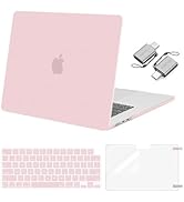 MOSISO Compatible with MacBook Air 13.6 inch Case 2022 2023 2024 Release M3 A3113 M2 A2681 with T...