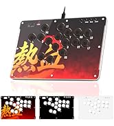 RK ROYAL KLUDGE T16 Arcade Stick 16 Keys with Custom RGB &amp; Hot Swap, All-Button Arcade Controller...