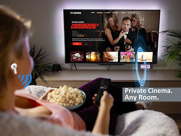 Bluetooth Adapter for TV and Home Entertainment System