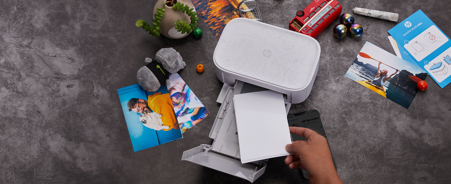 HP Sprocket Studio Plus WiFi Printer 