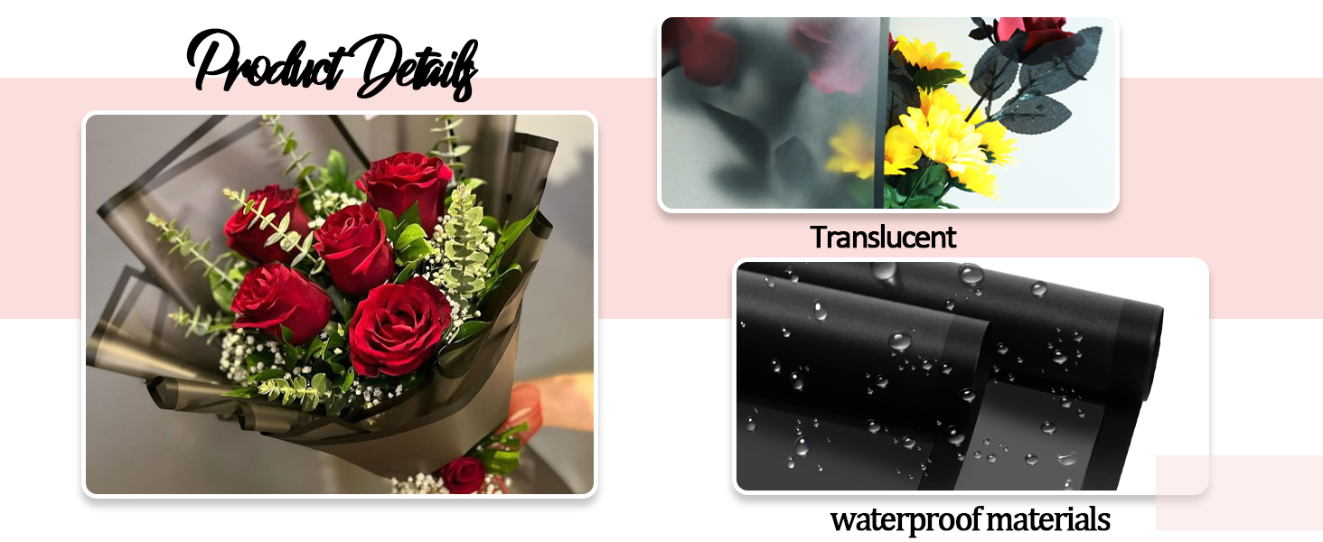 thick tissue paper for flower bouquet