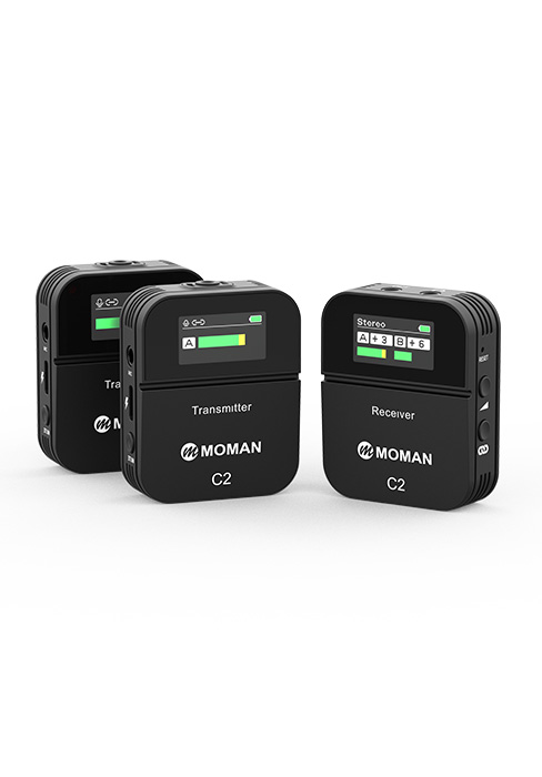 Moman C2X Wireless Lavalier Microphone