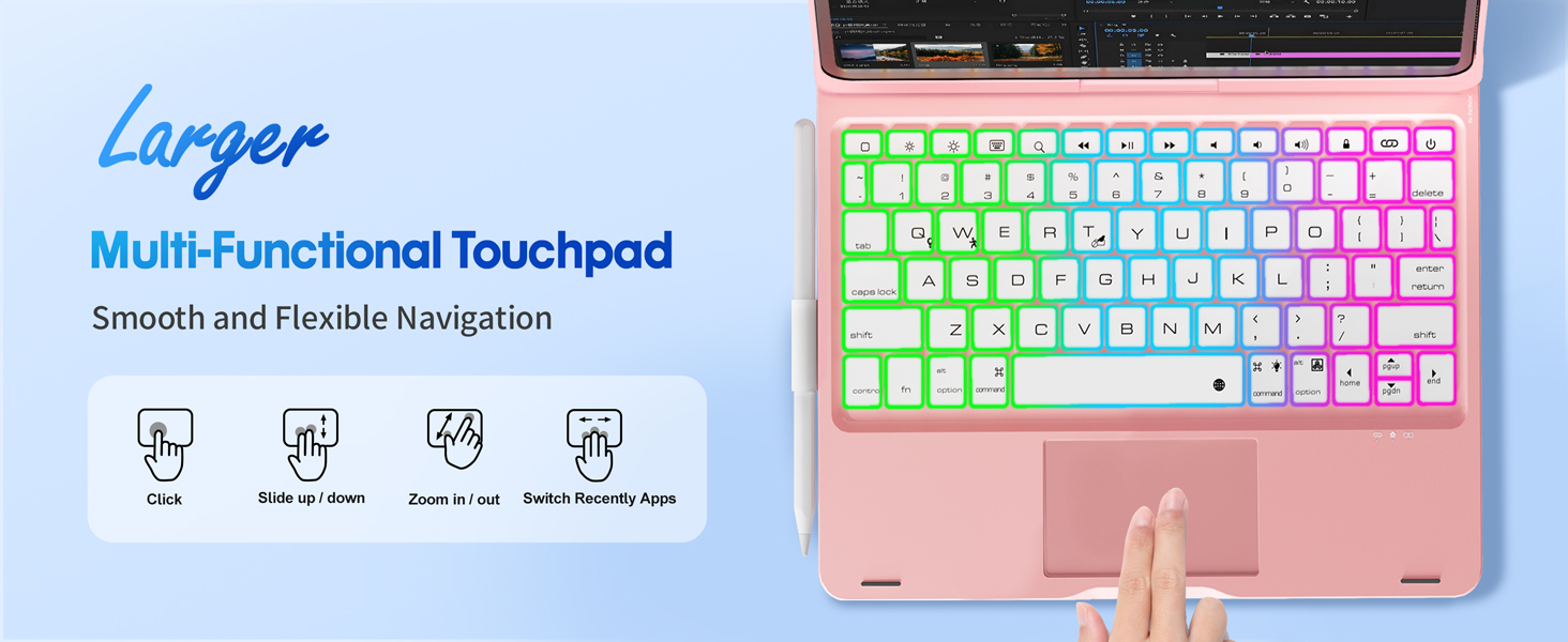 iPad a16 case with keyboard iPad 10th generation case with keyboard ipad air 11 inch keyboard