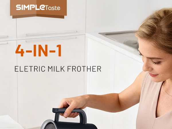 SIMPLETASTE 4-in-1 Milk Frother