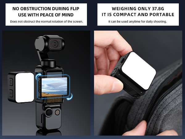 dji osmo pocket 3 light attachment