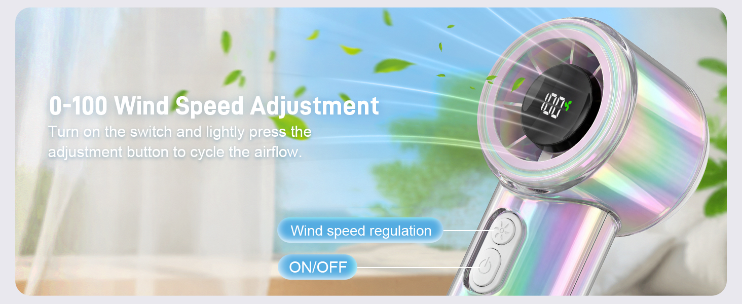 portable fan handheld
