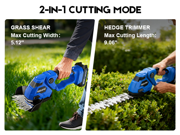 2-IN-1 CUTTING MODE