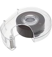 Toddmomy Magnetic Tape Dispenser 5M Flexible Magnetic Tape Magnetic Strips with Adhesive Backing ...