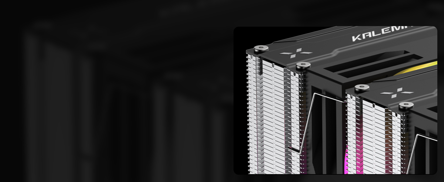 ARGB CPU Dual-Tower Air Cooler