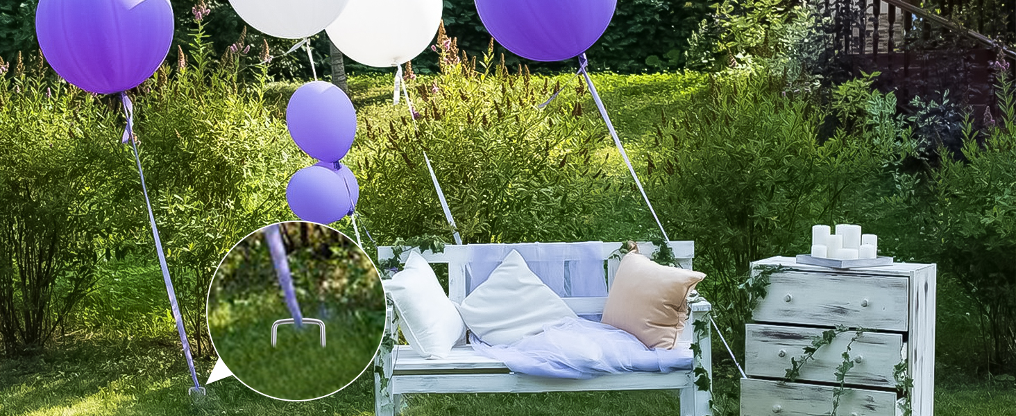 stakes for outdoor decoration