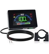 DC HOUSE Bluetooth Battery Capacity Monitor 12V 24V 36V 48V Battery Meter Multifunctional DC8-90V...