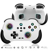 arVin Mobile Gaming Controller for iPhone/iPad/Android/Tablet/Switch/PS4/PC/Tesla, Wireless Gamep...