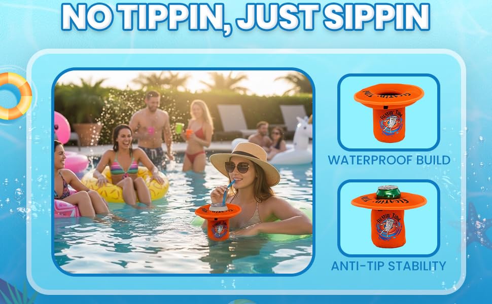 bevboy floating drink holder pool drink floats