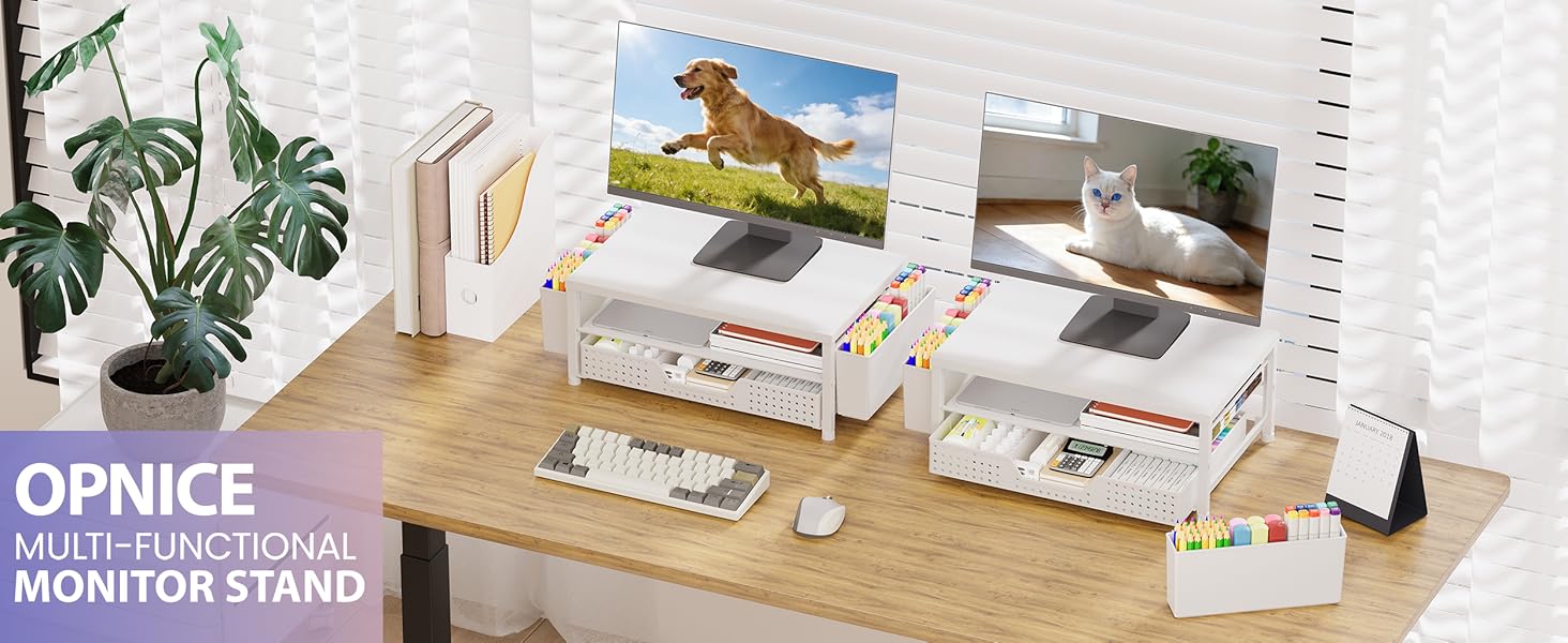 monitor stand for desk organizers and accessories computer stand riser office organization desktop