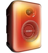 Coby True Wireless Party Speaker Bluetooth Pairing FM Radio Multicolor Lightshow Rechargeable Bat...