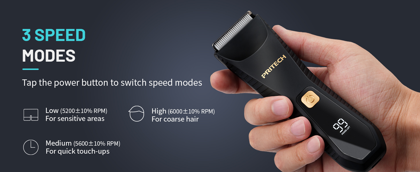 Pubic Hair Trimmer for Men