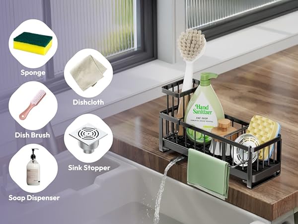 kitchen sink organizer