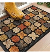 Extra Durable, Superior Absorption, Front Door Mat for Outdoor &amp; Indoor - Welcome Mat for Entrywa...