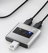 Aluminum Bi-Directional USB 3.0 Switch 2 in 1 out/ 1 in 2 out USB SWITCHER 2 COMPUTERS