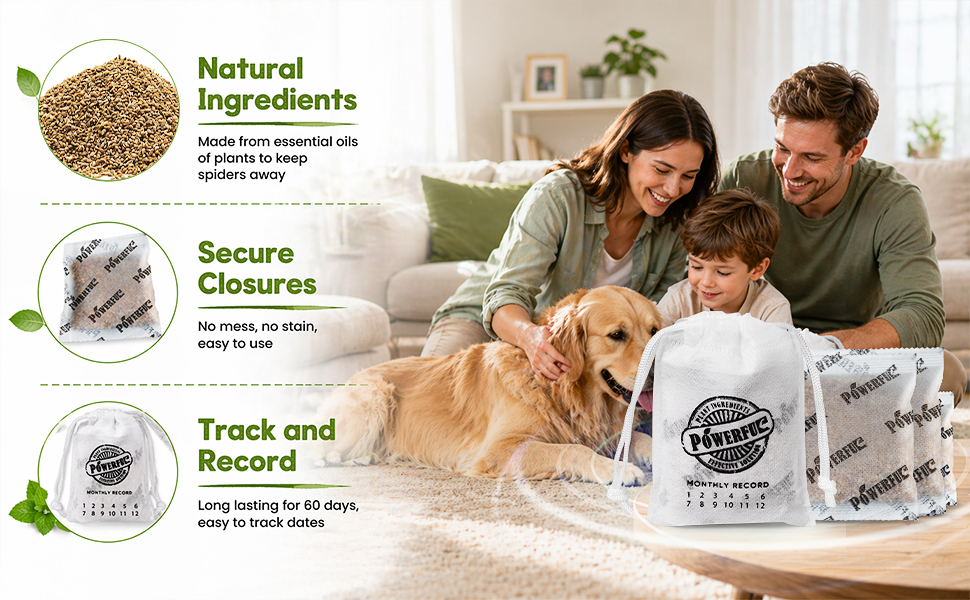 spider repellent natural