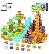 Magnetic Blocks-Build Mine Magnet World Dino Edition, Dinosaur Toys Magnet Building Blocks Jurass...