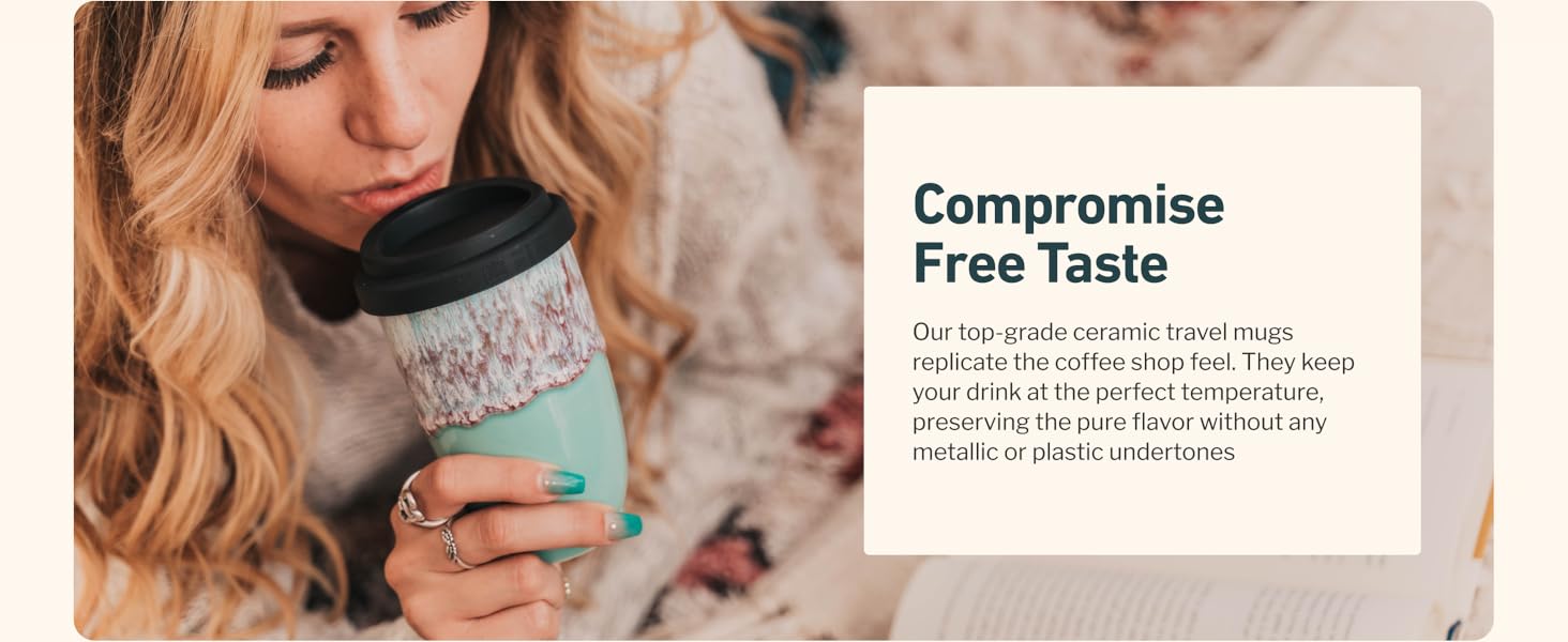Nova Ceramic Travel Mugs