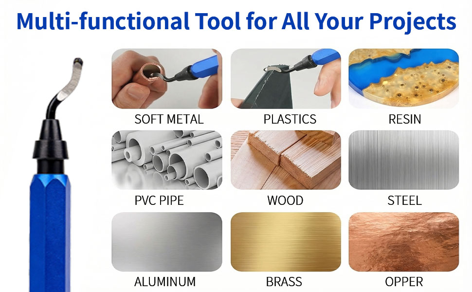 plumbing tools, sheet metal tools, 3d printer deburring tool, resin tools