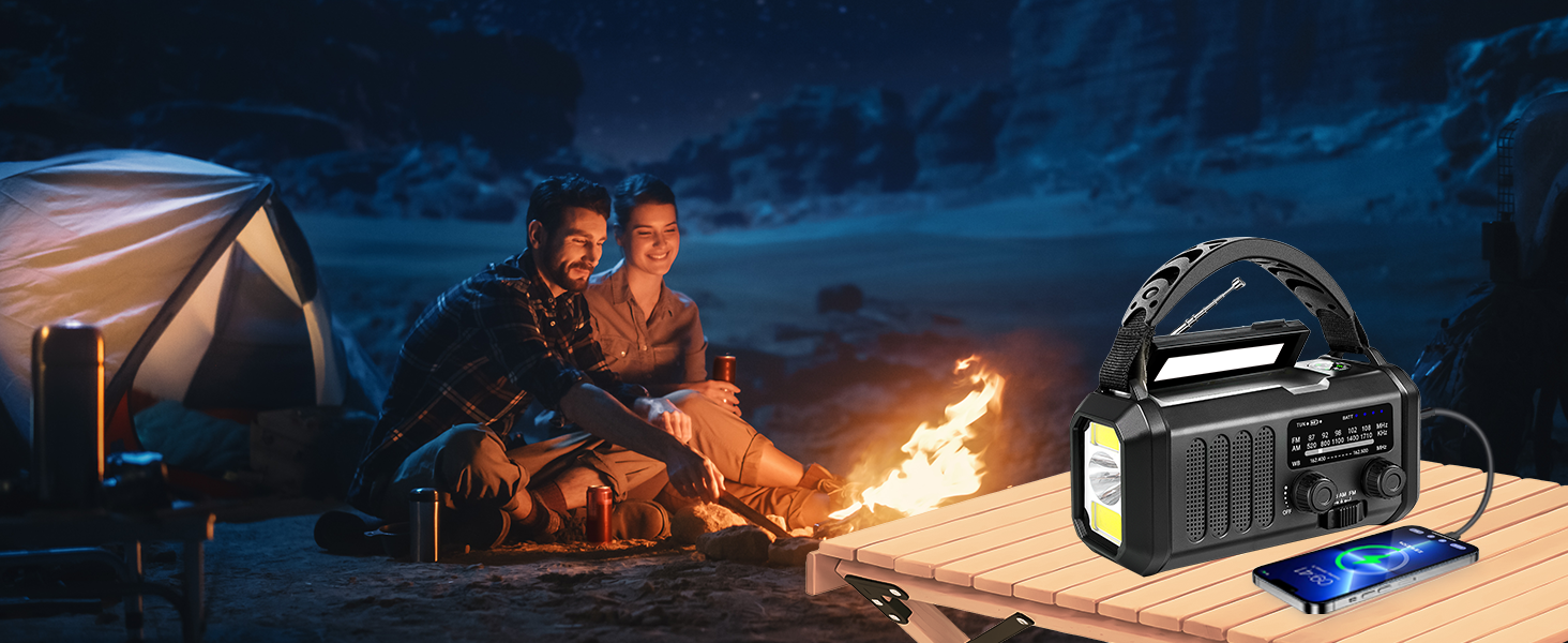 emergency crank radio