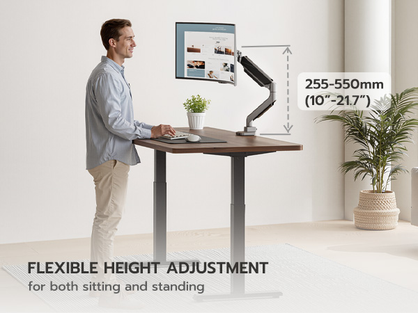 single monitor arm