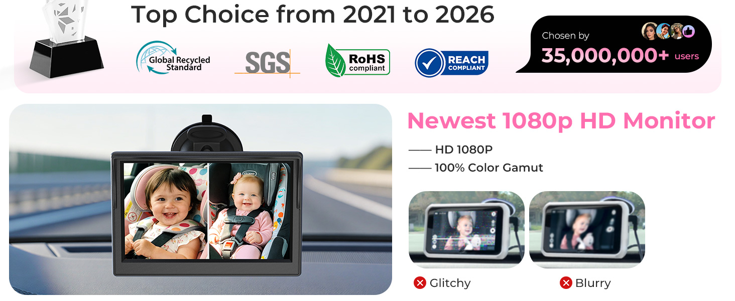 double car camera for 2 baby