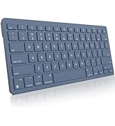 OMOTON Wireless Keyboard for Mac/MacBook Pro/Air, 14 Media Shortcuts, Slim &amp; Portable Design, Sta...