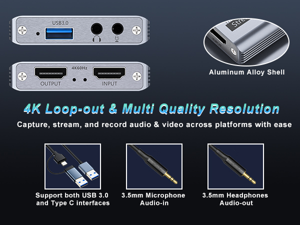 4K video capture card