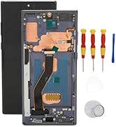 Screen Replacement for Samsung Galaxy Note 10 Plus, Replacement Screen with Frame, OLED Screen Di...
