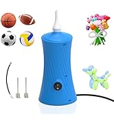 AXHJ Balloon Pump Electric Air Pumps for Long Balloons and Sport Ball, 2-in-1 Electric Air Balloo...