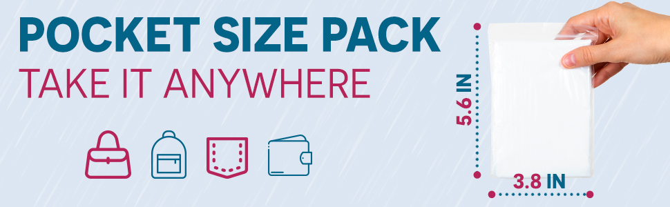 Disposable Rain ponchos