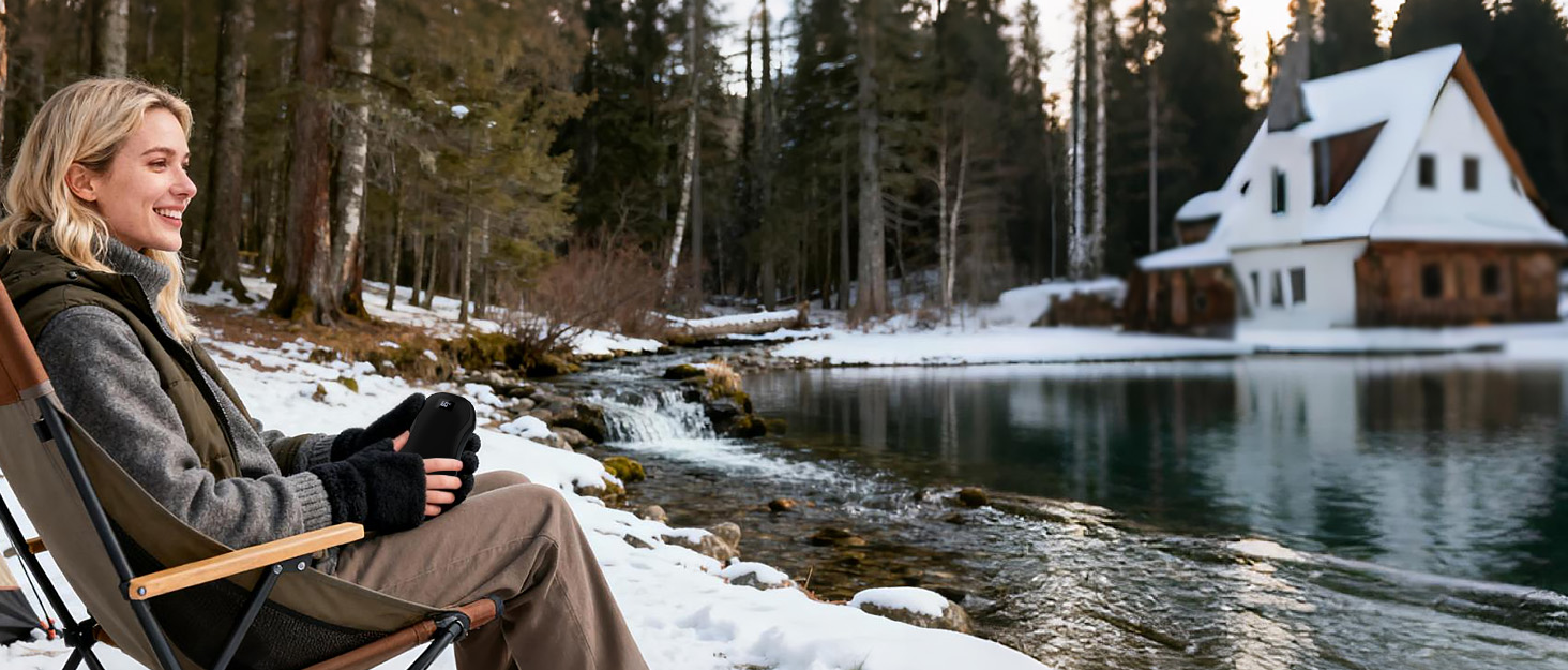 Clicar AI Hand Warmers Rechargeable