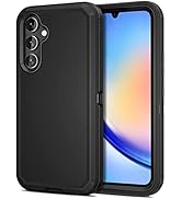 Jiunai for Samsung Galaxy A34 Case Heavy Duty Rugged Shockproof Dual Layer Port Protection Hybrid...